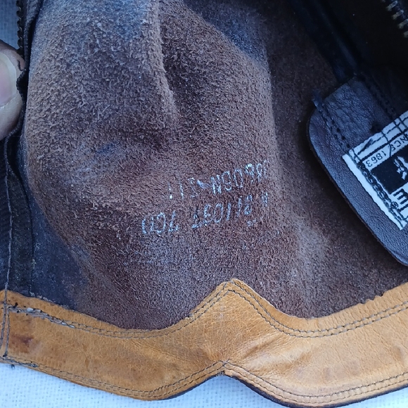 Frye Dark Leather Ankle Boots - Picture 13 of 16